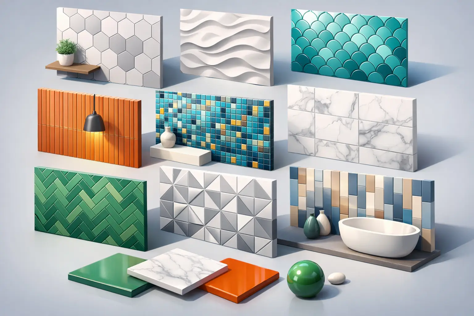 10 Feature Wall Tile Ideas That Work