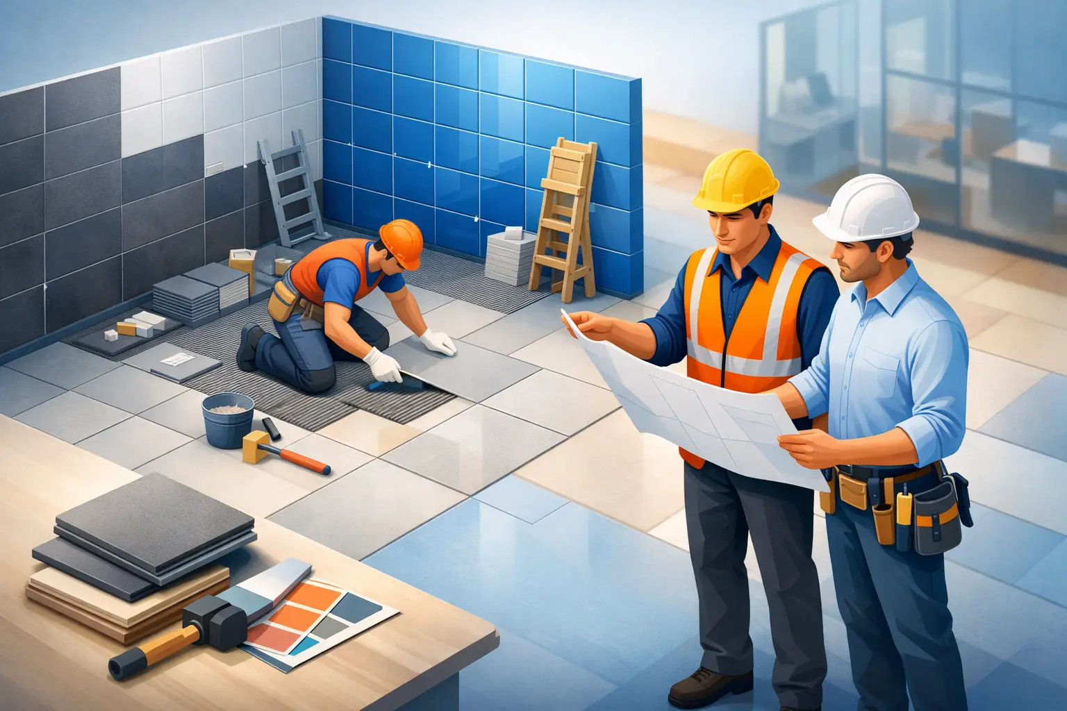 Choosing Commercial Tiling Contractors