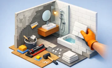 How to Retile a Bathroom Properly
