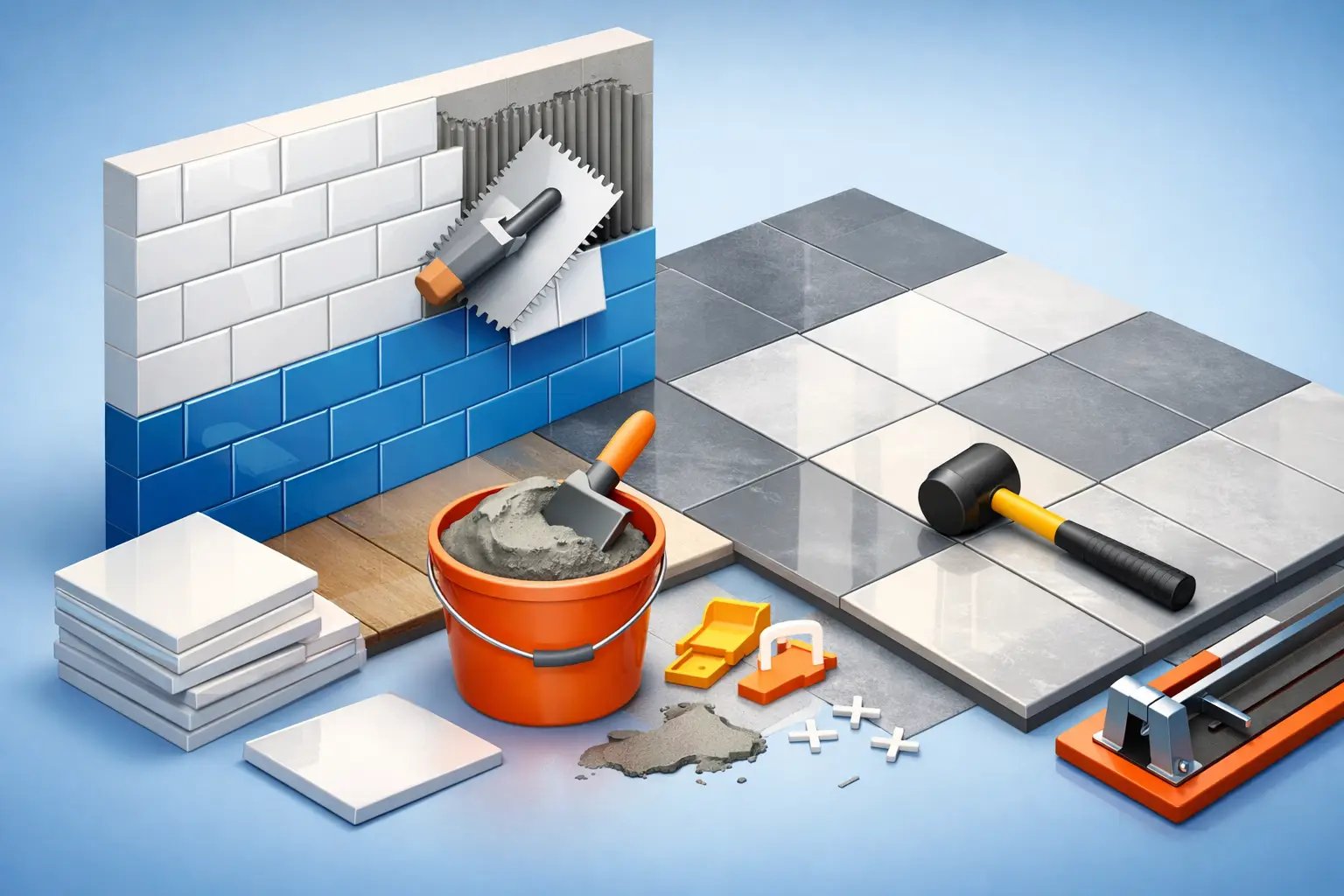 What Is Wall and Floor Tiling?