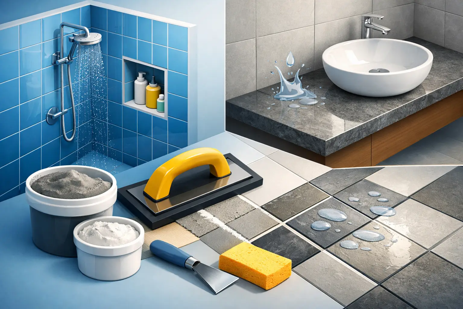 Best Grout for Wet Areas: What Works