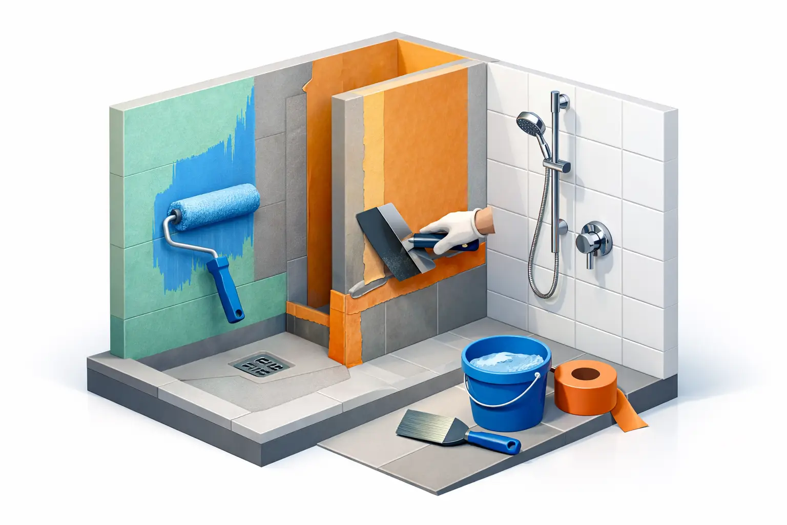 How to Waterproof Shower Walls Properly