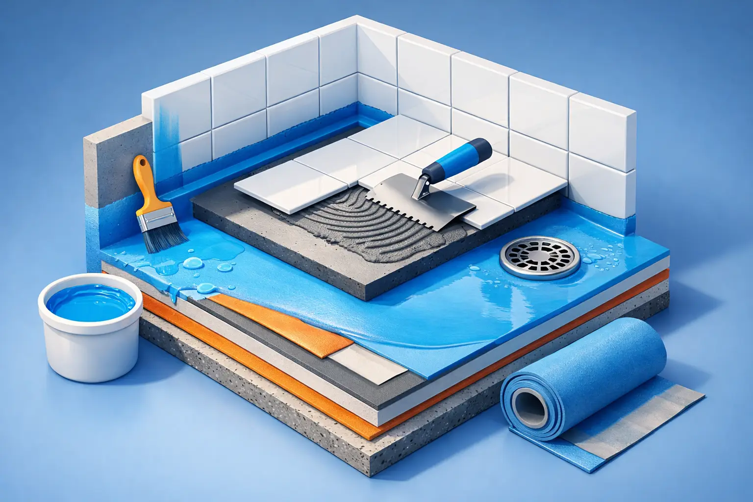 Waterproofing Under Bathroom Tiles Explained