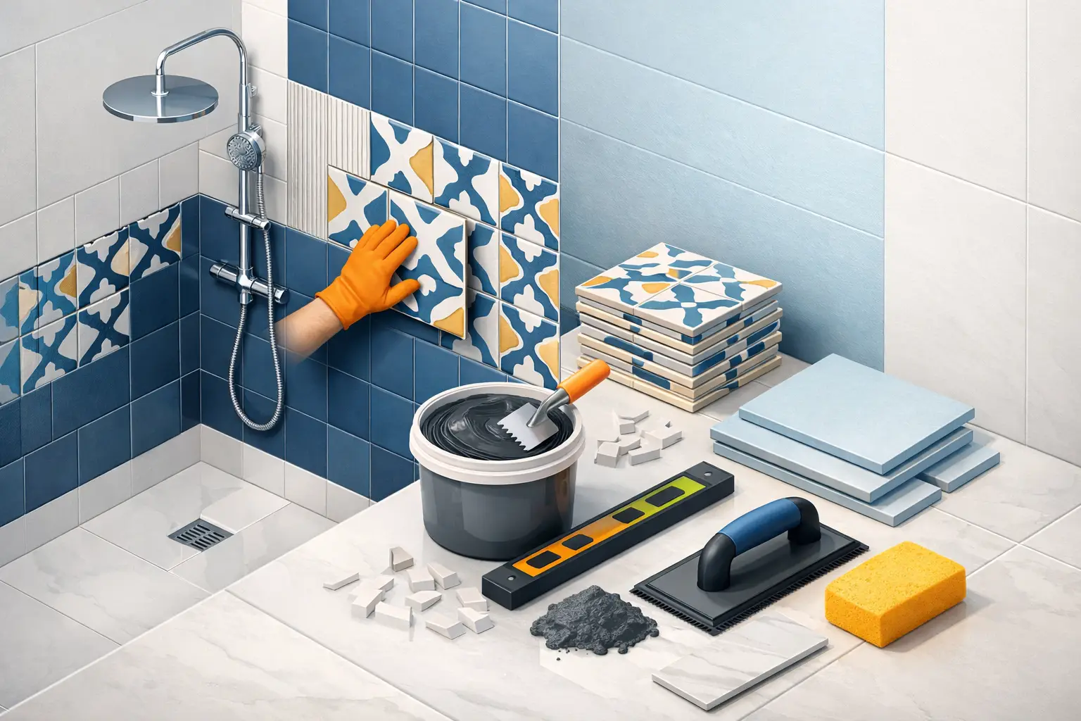 Bathroom Feature Tile Installation That Lasts