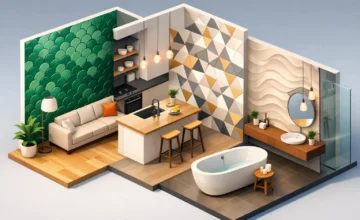 Feature Wall Tile Designs That Work in Real Homes