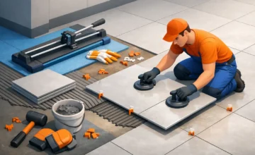 How to Install Large Format Tiles Properly